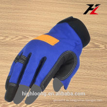 Guantes flexibles de tres dedos sin dedos, guantes personalizados de herramientas de seguridad sin dedos